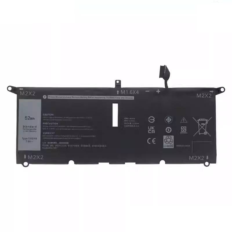 Dell Laptop Battery Replacement DXGH8 for XPS 13 9370 2018 Series