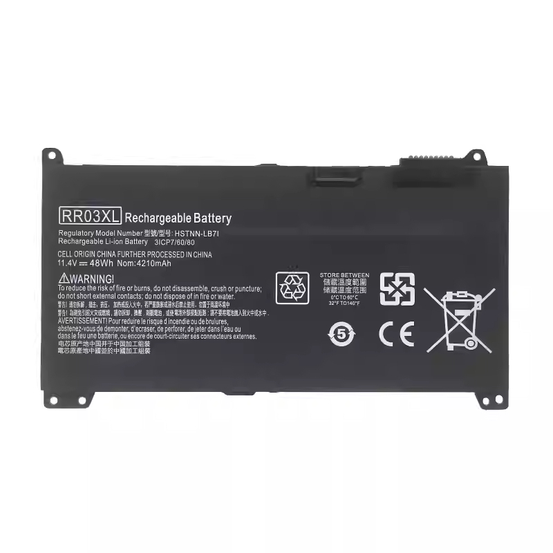 Lithium Battery RR03XL for Laptop HP Probook 455