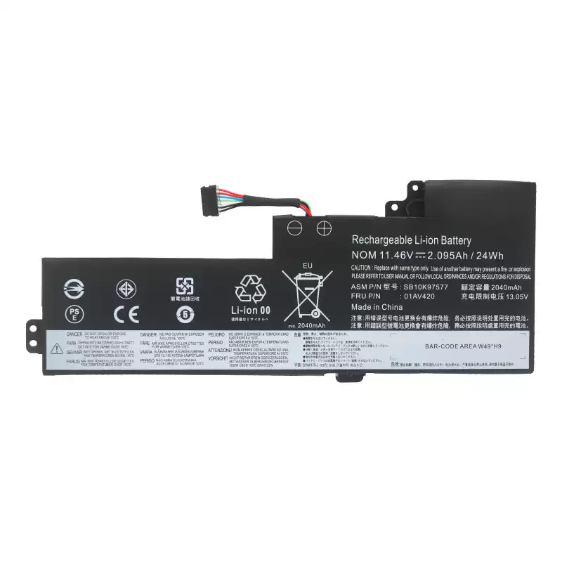 Laptop Battery 01AV420 for Lenovo ThinkPad T480 Series