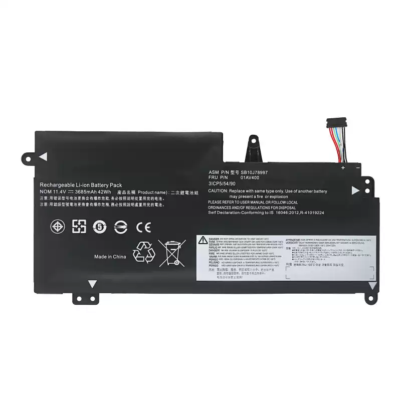 Laptop Battery 01AV435 for Lenovo ThinkPad S2 1st Gen Series