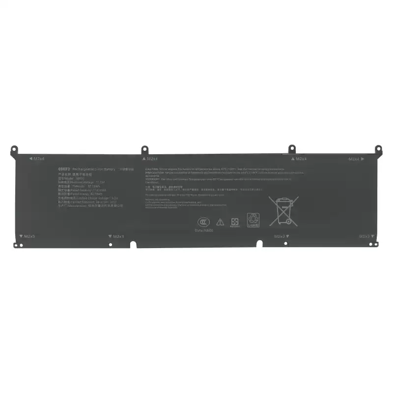 Laptop Battery 69KF2 for DELL XPS 15 9500 2020 Series