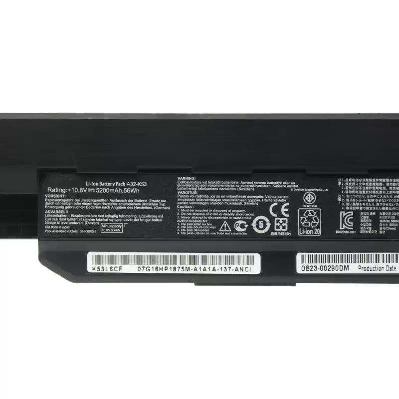 Laptop Lithium Battery A32-K53 for ASUS A43 Series