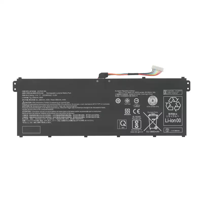 Laptop Battery AP18C4K for Acer Aspire 5 A515-43 Series