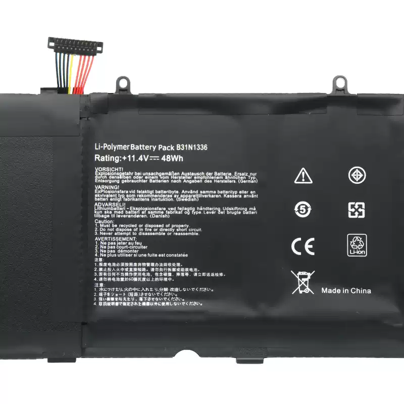 Lithium-Ion Battery B31N1336 for ASUS VivoBook S551 Series