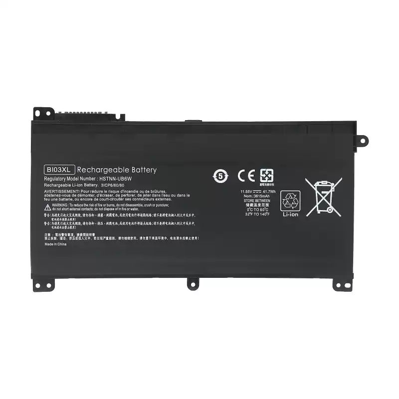 Li Ion Battery Pack BI03XL for HP  Pavilion X360 13-U000 Series