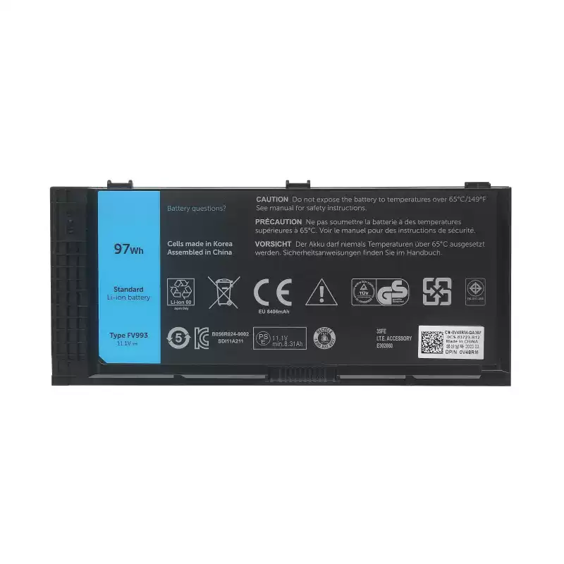 Laptop Battery FV993 for DELL  Precision M4600 4700