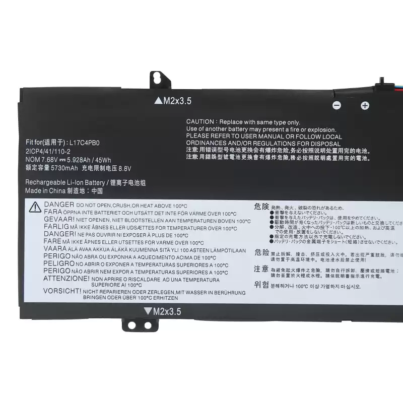 Laptop Battery L17C4PB0 for Lenovo Flex 6-14IKB Series 5 Laptop Battery L17C4PB0 for Lenovo Flex 6-14IKB Series