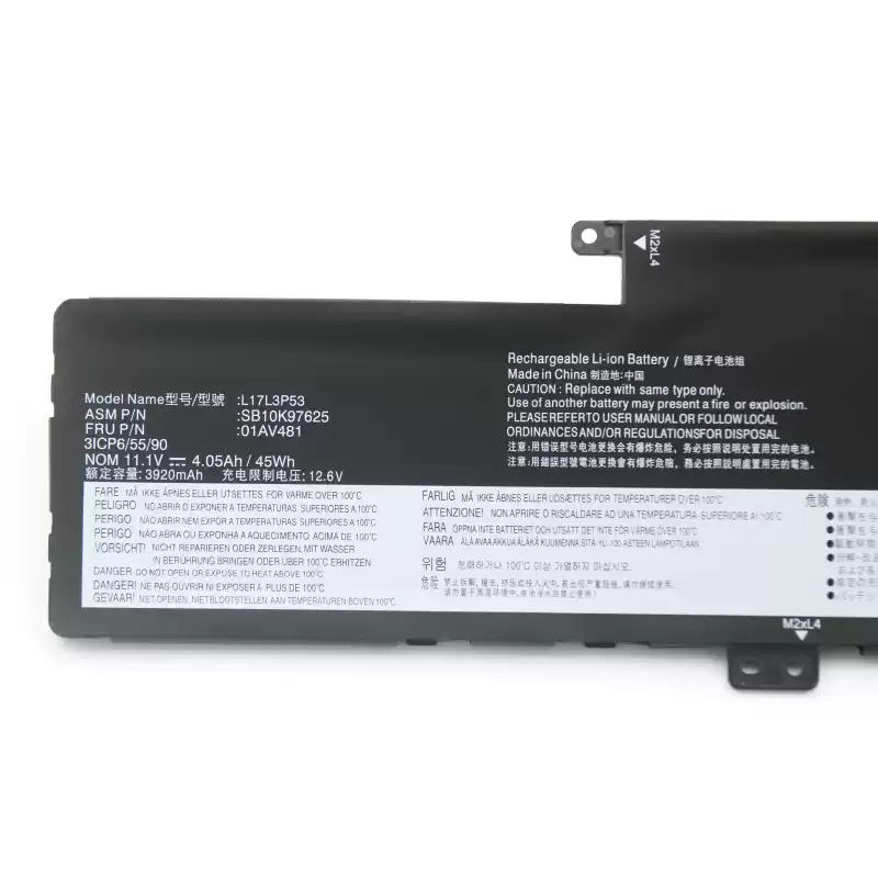 Laptop Battery L17L3P53 for Lenovo ThinkPad L380 Series 6 Laptop Battery L17L3P53 for Lenovo ThinkPad L380 Series