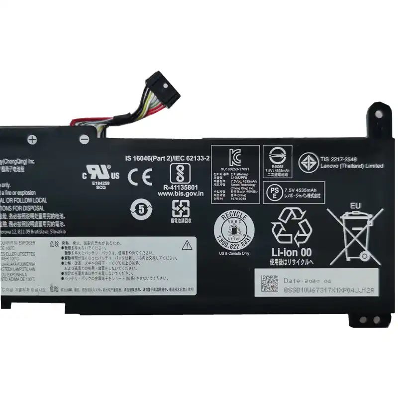 Laptop Battery L19M2PF0 L16L2PB3 for Lenovo Ideapad Slim 1-14AST-05 Series