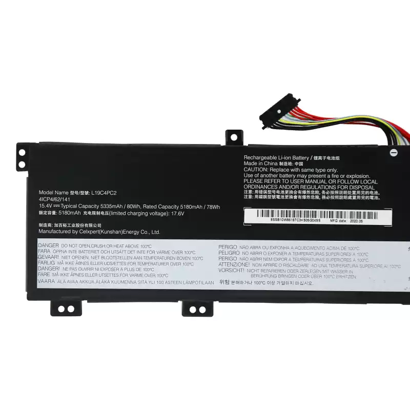 Laptop Battery L19M4PC2 for Lenovo