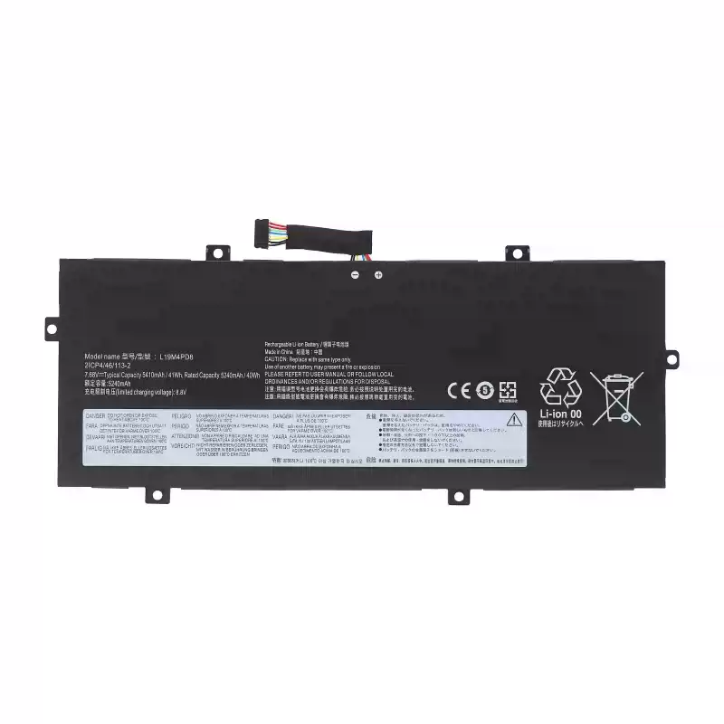 Laptop Battery L19M4PD8 for Lenovo Yoga Duet 7-13IML05 2-in-1 Series