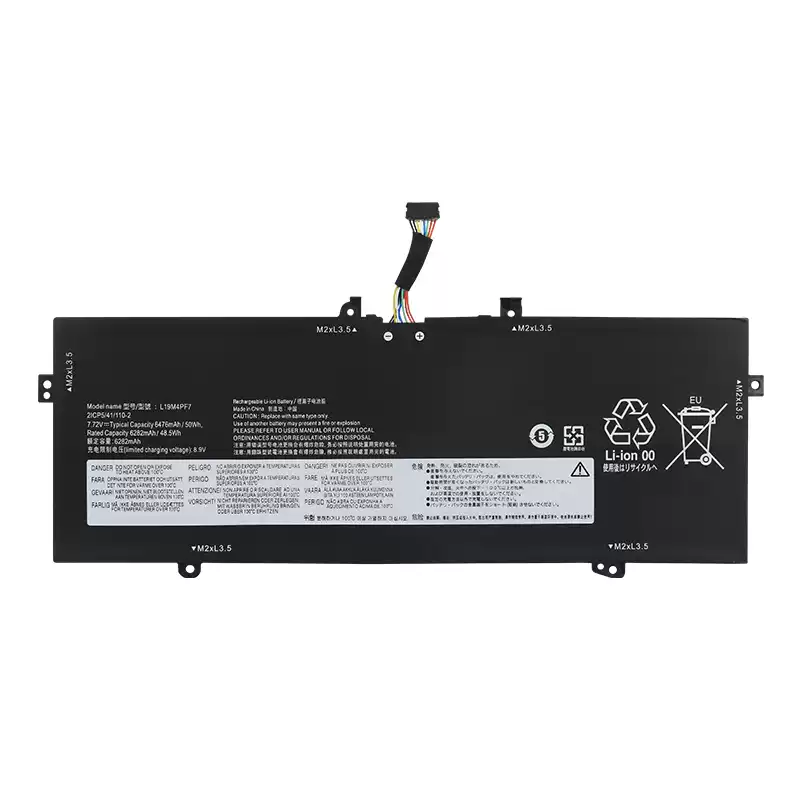 Laptop Battery L19M4PF7 for Lenovo Yoga Slim 7 Carbon 13ITL5 Series