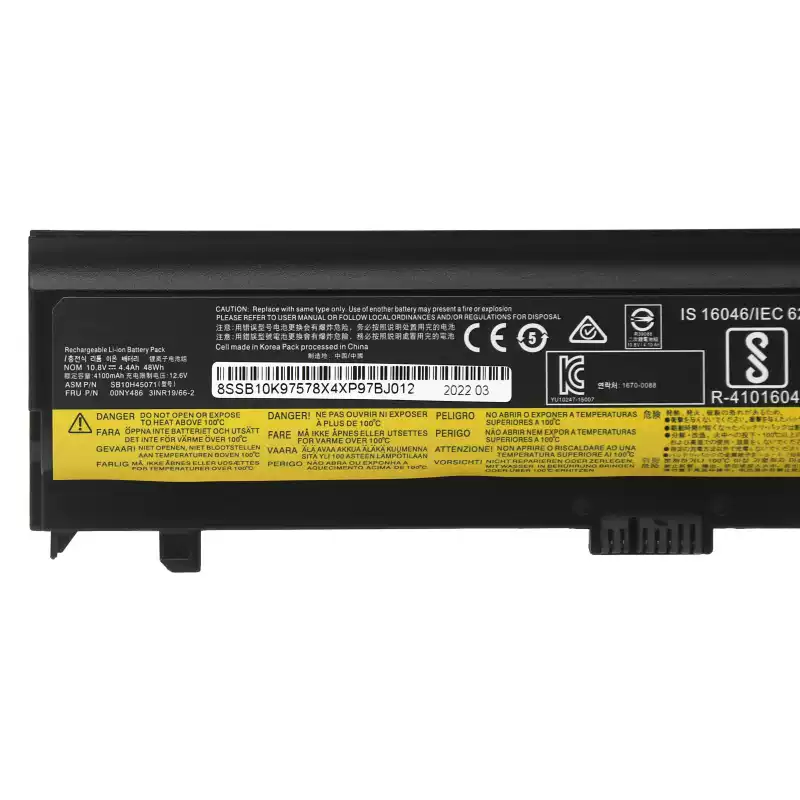 Laptop Battery L560 for Lenovo Thinkpad L560 Seies