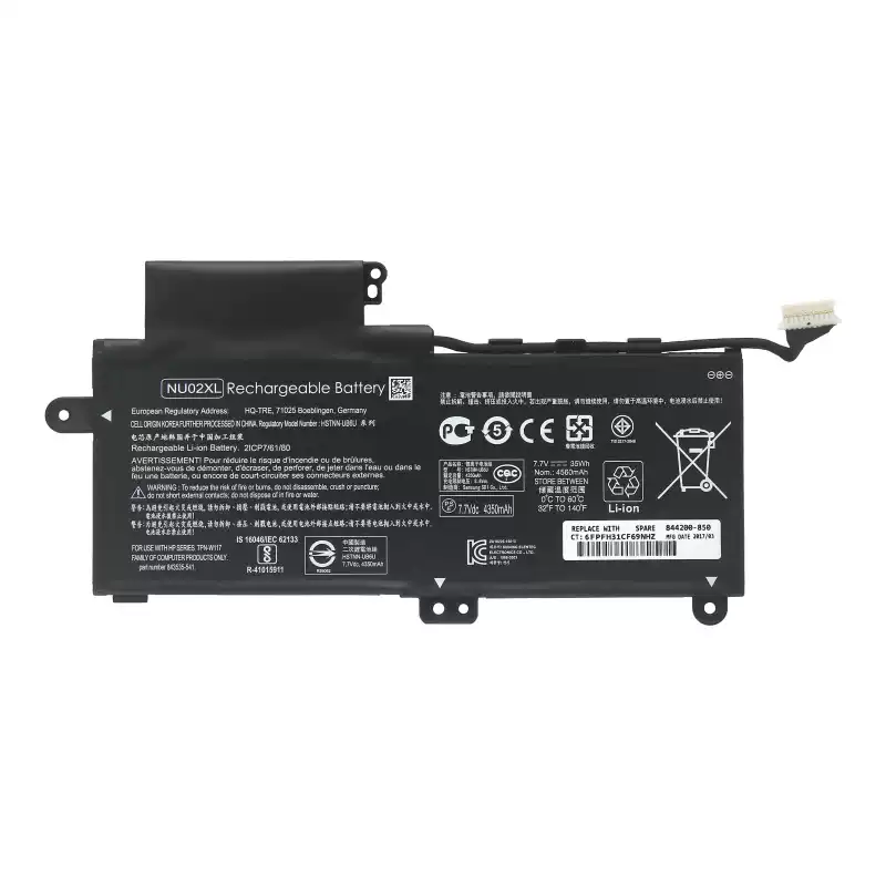Laptop Battery NU02XL for HP Pavilion M1 M1-U Series