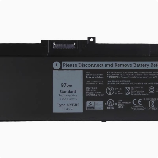 Laptop Battery NYFJH for DELL Precision 7530 P74F Series