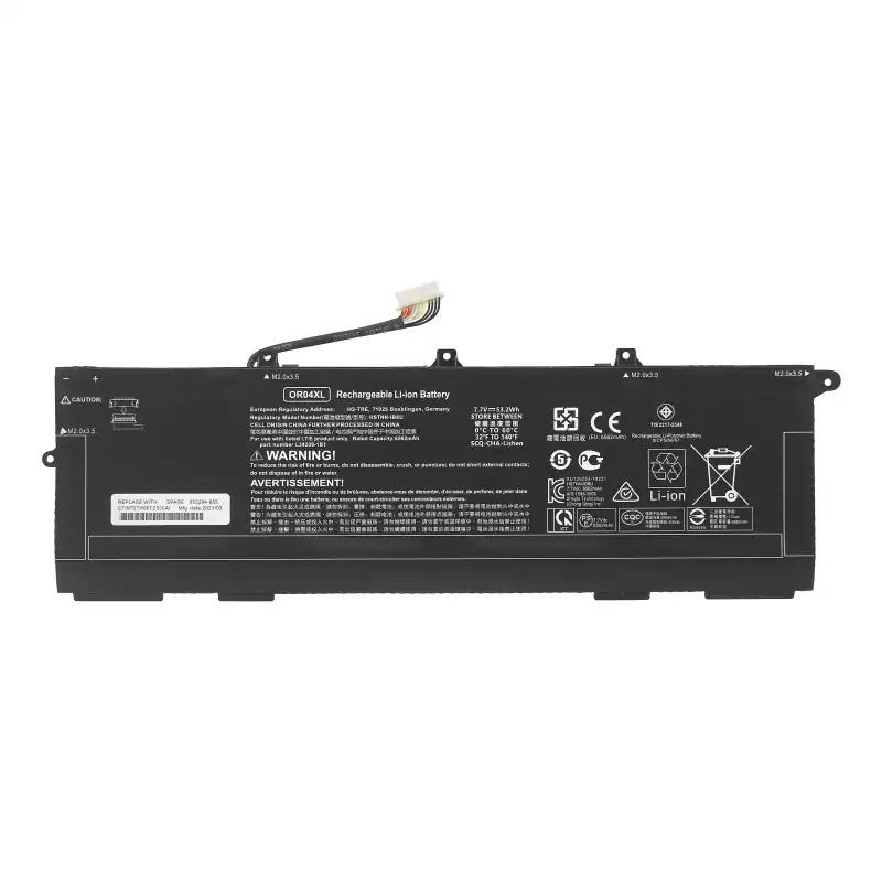 Laptop Battery OR04XL for HP EliteBook x360 830 G5 Series