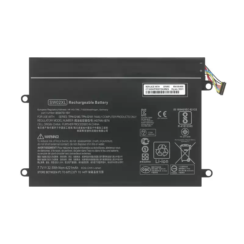 Laptop Battery SW02XL for HP Notebook x2 210 G2