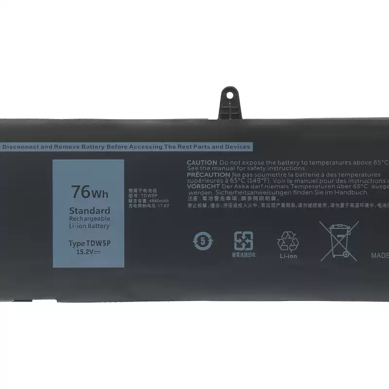 Laptop Battery TDW5P for DELL Alienware 13 Series