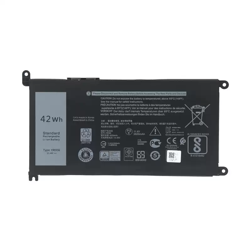 Laptop Battery YRDD6 for DELL Inspiron 15 3000 Series