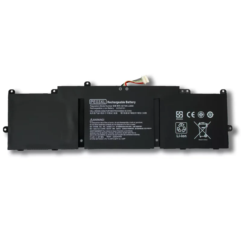 PE03XL Laptop Battery Factory Wholesale for HP Chromebook 210 G1 2 PE03XL Laptop Battery Factory Wholesale for HP Chromebook 210 G1