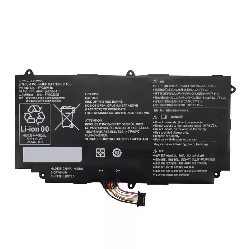 Factory Wholesale FPCBP448 Notebook Battery For Fujitsu Stylistic Q736 Q737 Q775 Series