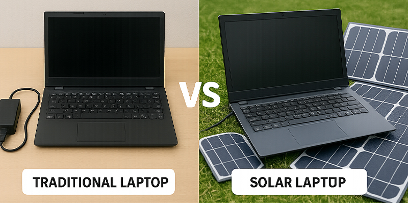 Traditional vs Solar Laptop Batteries: Industry Trends 2024