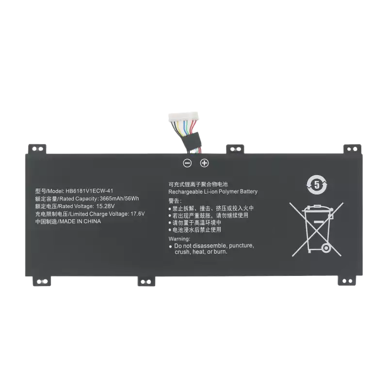 Factory Wholesale HB6181V1ECW-41 Laptop Battery For HUAWEI Honor MagicBook 16 HYM-W56